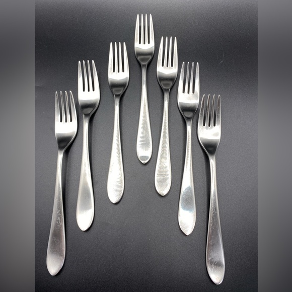 Robert Welch Dining Meridian Satin Dinner Forks By Robert Welch